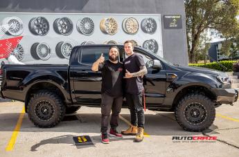 FORD RANGER HOLESHOT XD SATIN BLACK